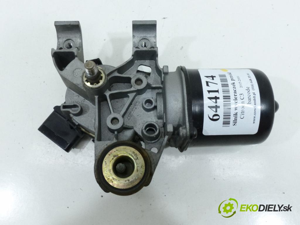 Citroen C3 2002-2009 1.4 8V 73 hp  54 kW 1400 cm3  motor stěračů přední část
