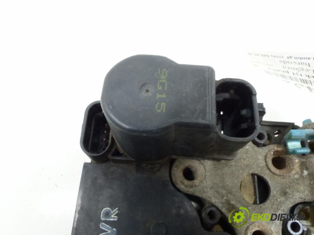 Daewoo Leganza 2.0 16V 133 hp  98 kW 2000 cm3  zámok zadní část pravý