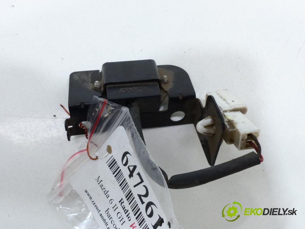 Mazda 6 II GH 2007-2012 2.0 citd 140 hp  103 kW 2000 cm3  RADIO  (Audio zařízení)