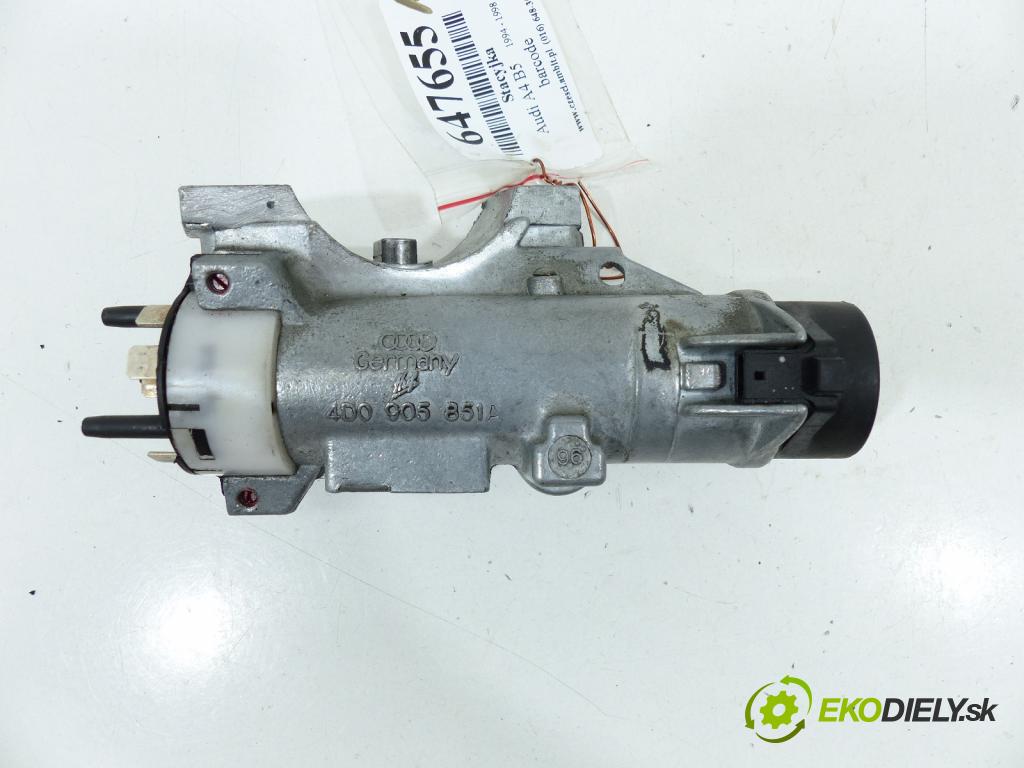Audi A4 B5 1994-2001 1.9 TDI 90 HP  66 kW 1900 cm3  spinačka  (Spínacie skrinky a kľúče)