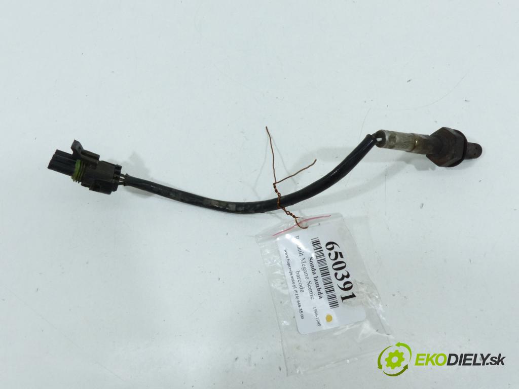 Renault Scenic I 1996-2003 1.6 8V 90 HP  66 kW 1600 cm3  sonda lambda  (Lambda sondy)