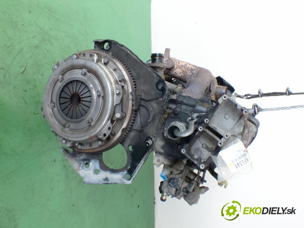 Fiat Seicento 1.1 8V 54 HP  40 kW 1100 cm3  Motor benz. 176B2000