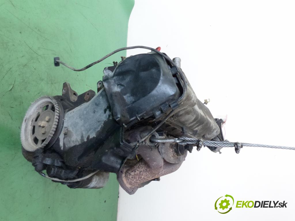 Fiat Seicento 1.1 8V 54 HP  40 kW 1100 cm3  Motor benz. 176B2000