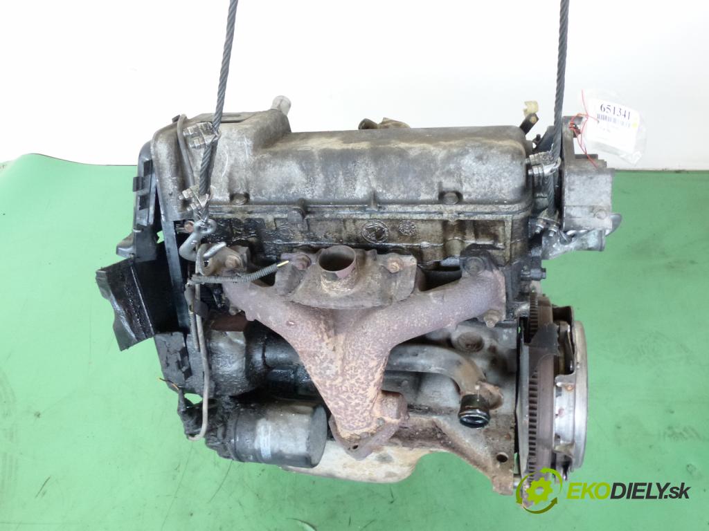Fiat Seicento 1.1 8V 54 HP  40 kW 1100 cm3  Motor benz. 176B2000