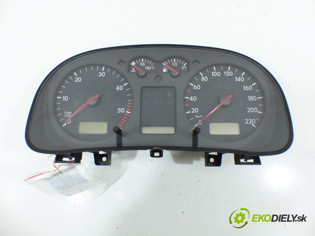 Vw Golf IV 1997-2003 1.9 TDI 110 hp  81 kW 1900 cm3  prístrojovka  (Přístrojové desky, displeje)