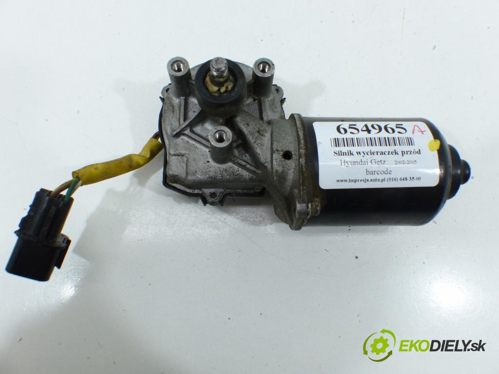 Hyundai Getz 1.5 CRDi 12V 82 hp  60 kW 1500 cm3  motor stěračů přední část