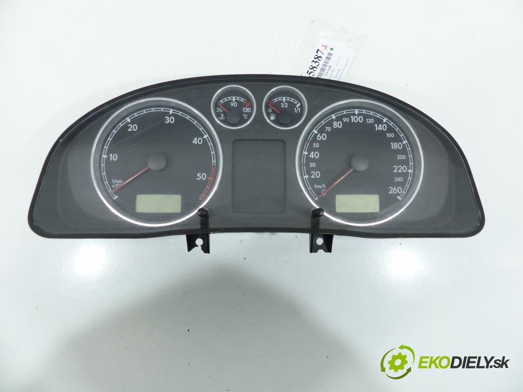 Vw Passat B5 1995-2005 1.9 TDI 131 HP  96 kW 1900 cm3  Prístrojovka  (Prístrojové dosky, displeje)