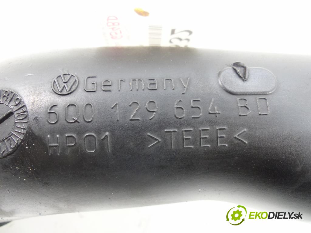 Skoda Fabia I 1999-2007 1.4 TDI 75 HP  55 kW 1400 cm3  Rúra