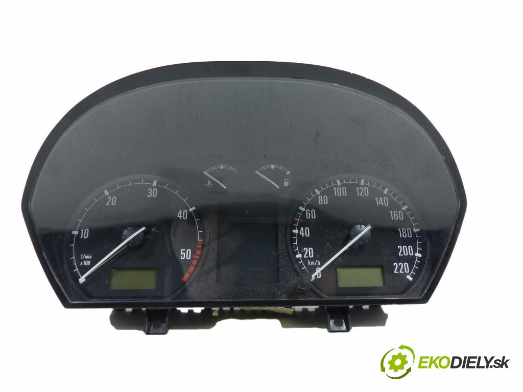 Skoda Fabia I 1999-2007 1.4 TDI 75 hp  55 kW 1400 cm3  prístrojovka  (Přístrojové desky, displeje)