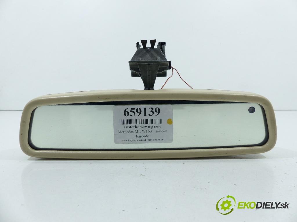 Mercedes ML W163 1997-2005 4.0 CDI 250 hp  184 kW 4000 cm3  zpětné zrcátko vnitřní  (Světla vnitřní)