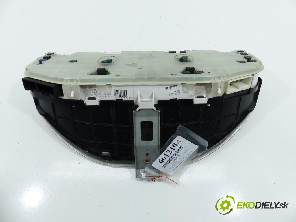 Mazda Premacy 2.0 DITD 101 hp  74 kW 2000 cm3  prístrojovka  (Přístrojové desky, displeje)