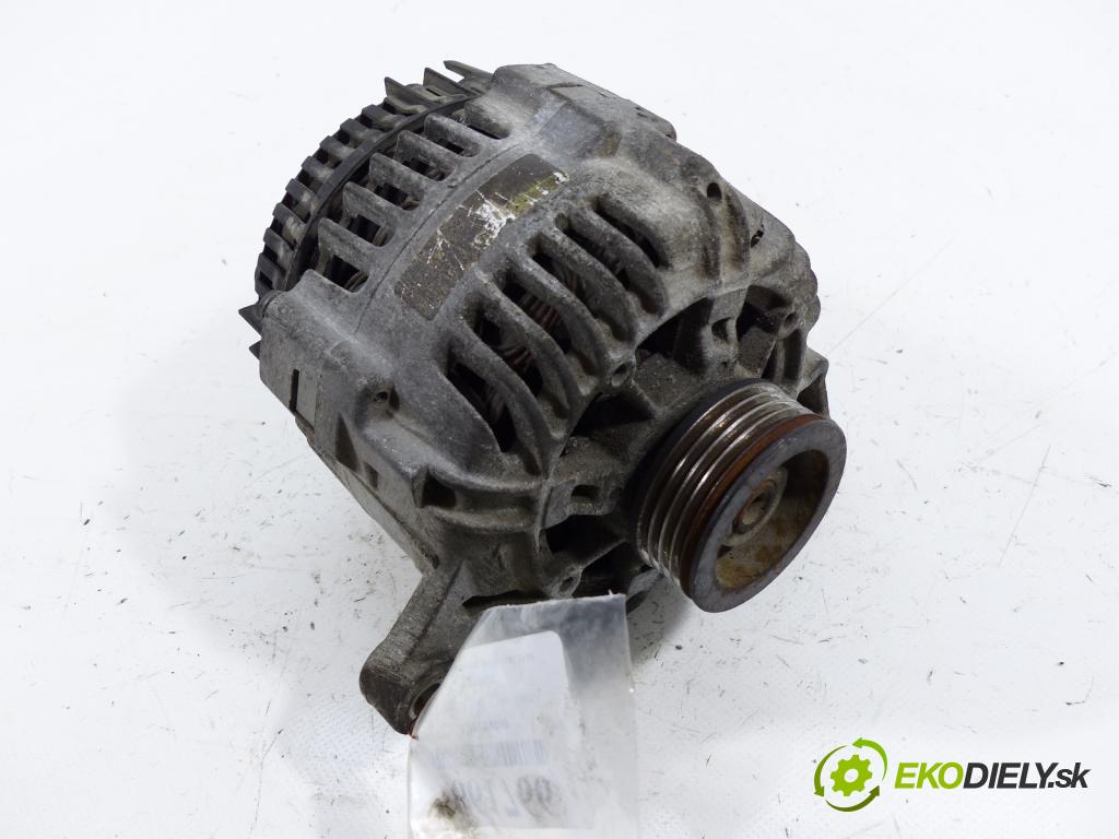 Peugeot 306 1.6 8V 88 hp  65 kW 1600 cm3  Alternátor  (Alternátory)