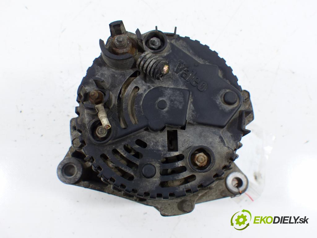 Peugeot 306 1.6 8V 88 hp  65 kW 1600 cm3  Alternátor  (Alternátory)