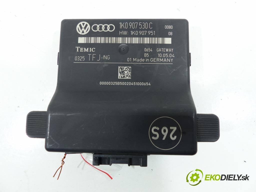 Vw Touran I 2003-2015 2.0 TDI 140 HP  103 kW 2000 cm3  Modul Riadiaca jednotka  (Ostatné)