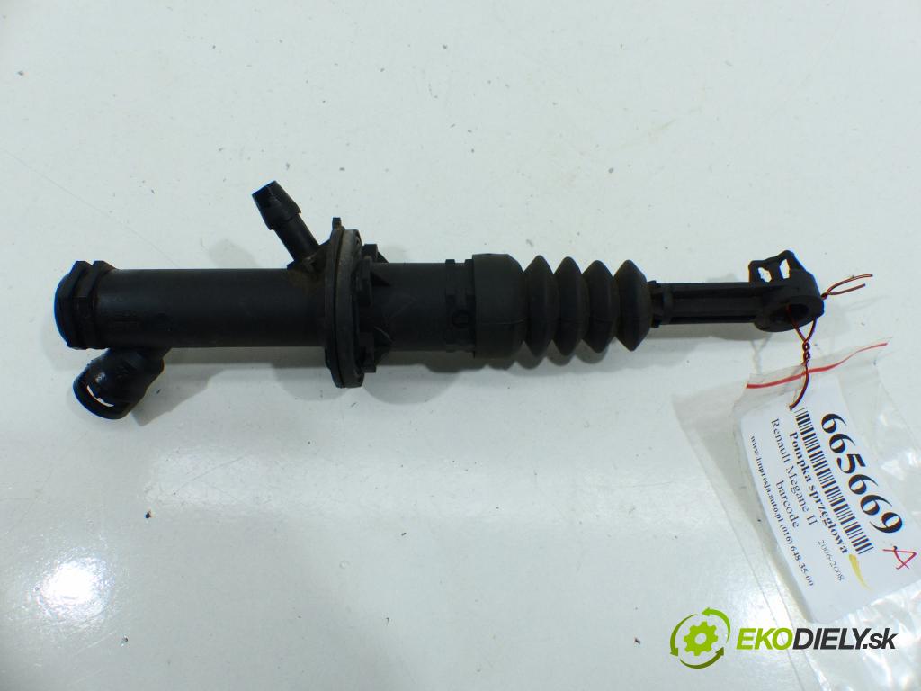 Renault Megane II 2003-2008 1.4 16V 98 HP  72 kW 1400 cm3  pumpa spojková