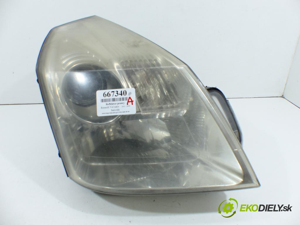 Renault Vel satis 2.2 DCI 150 HP  110 kW 2200 cm3  Svetlomet pravy  (Pravé)