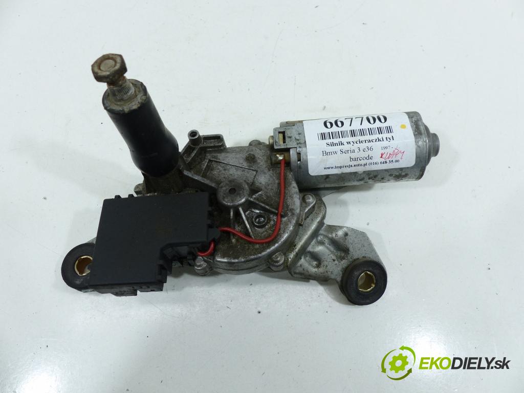Bmw 3 e36 1991-2000 1.7 TDS 90 hp  66 kW 1700 cm3  motor stěrače zadní část 