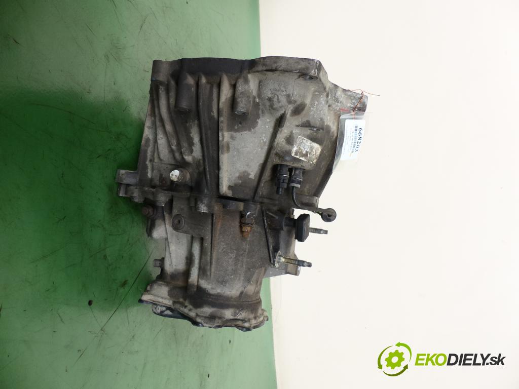 Ford Fiesta 1.25 16V 75 HP  55 kW 1250 cm3  Prevodovka - manuálne
