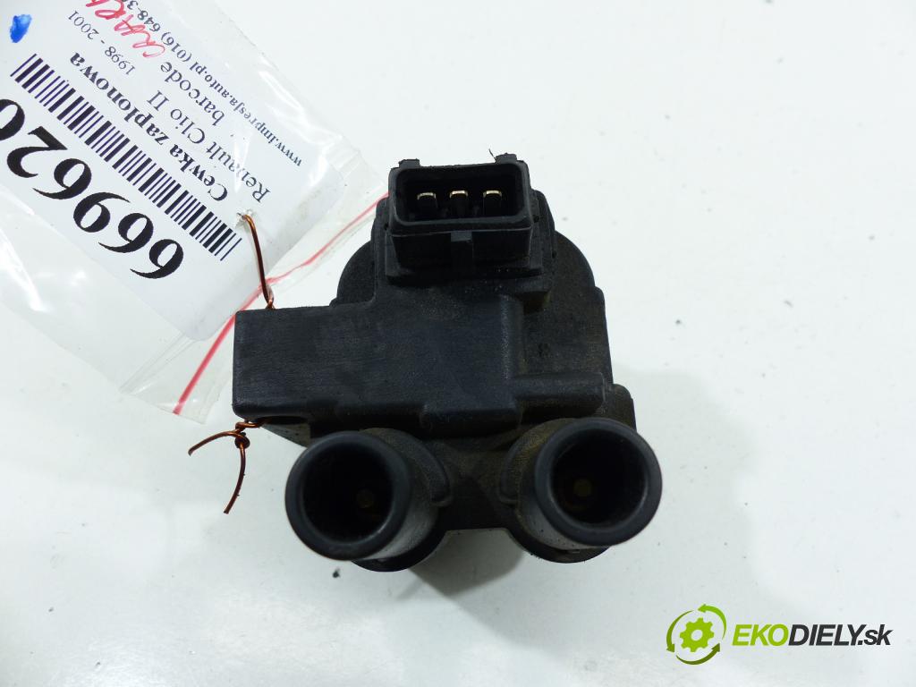 Renault Clio II 1998-2012 1.4 8V   1400 cm3  Cievka zapaľovacia  (Zapaľovacie cievky, moduly)