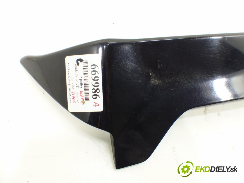 Honda Civic VII 2000-2006 1.4 16V 90 HP  66 kW 1400 cm3  Spoiler  (Spoilery)
