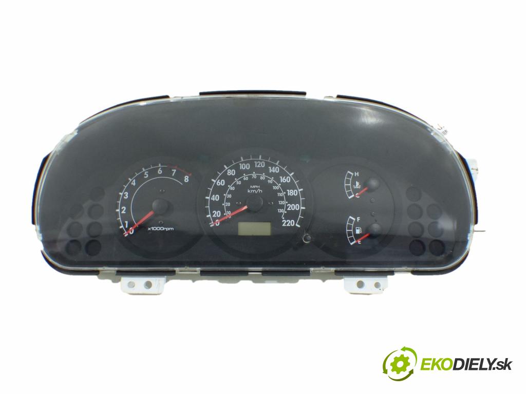 Kia Shuma 1.6 16V 102 hp  75 kW 1600 cm3  prístrojovka  (Přístrojové desky, displeje)