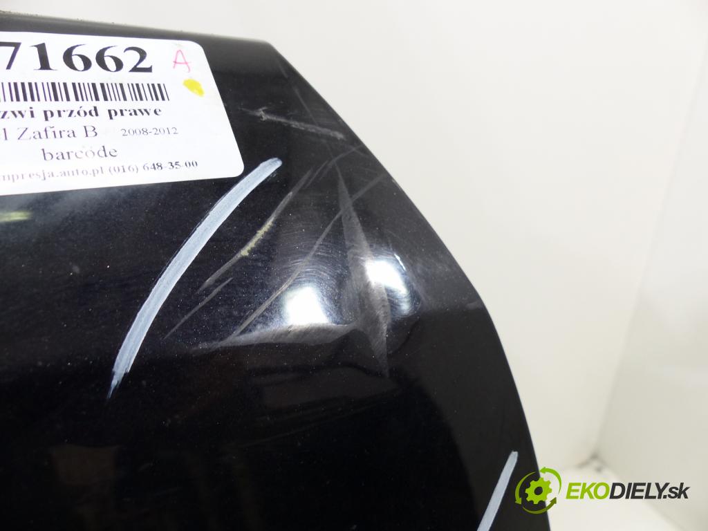 Opel Zafira B 2005-2011 1.7 CDTI 125 HP  92 kW 1700 cm3  Dvere predný pravé  (Ostatné)