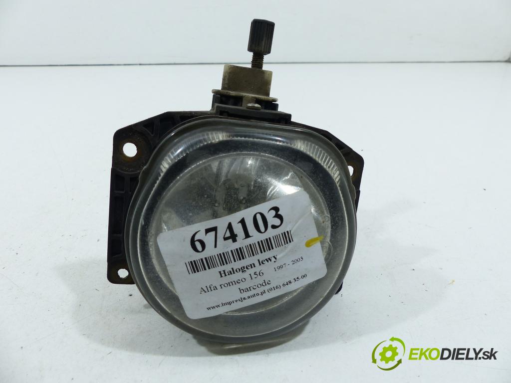 Alfa romeo 156 1.8 16V 144 HP  106 kW 1800 cm3  Hmlové svetlo, hmlovka ľavy  (Ostatné)