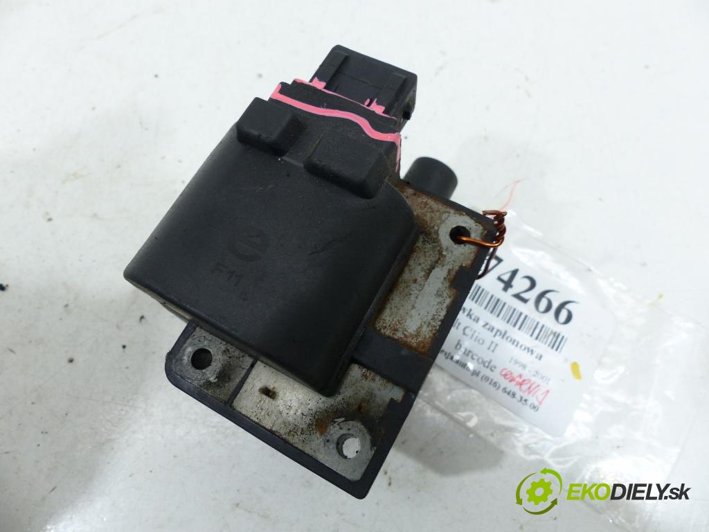 Renault Clio II 1998-2012 1.4 8V 75 HP  55 kW 1400 cm3  Cievka zapaľovacia  (Zapaľovacie cievky, moduly)