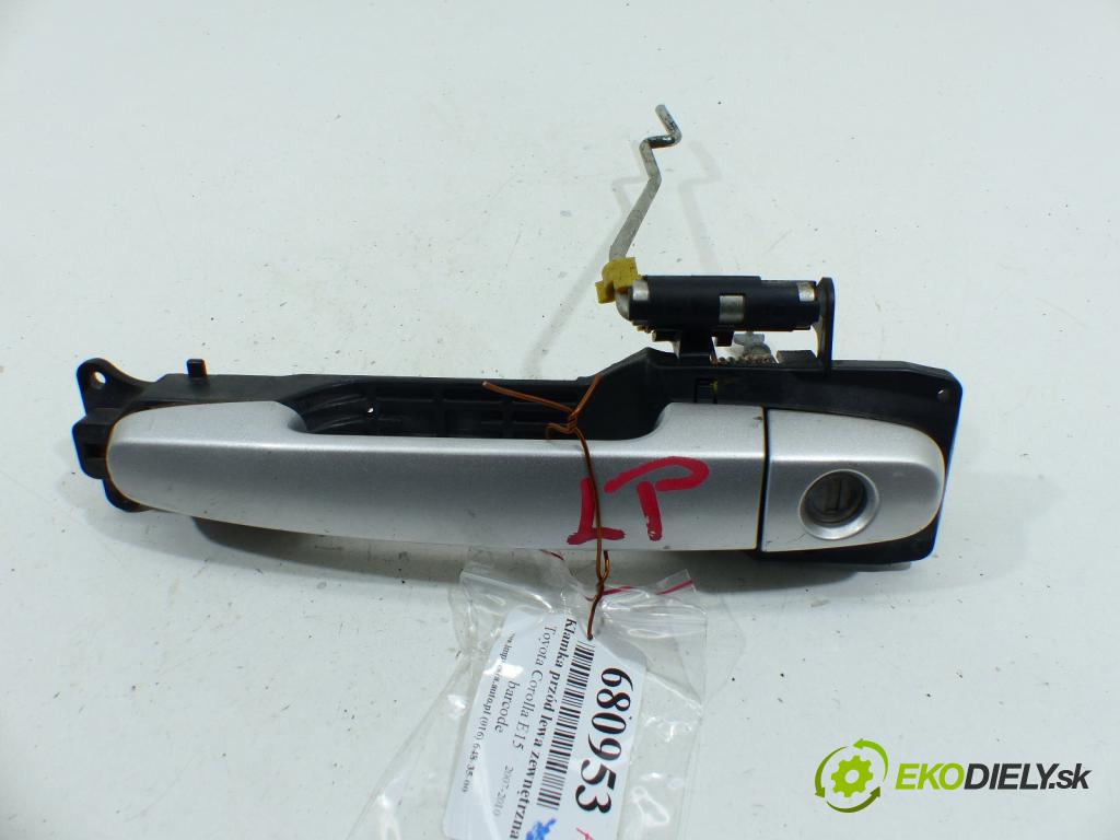 Toyota Corolla E15 2007-2014 1.4 D4D 90 HP  66 kW 1400 cm3  Kľučka predný ľavá strana vonkajšia  (Vonkajšie predné ľavé)