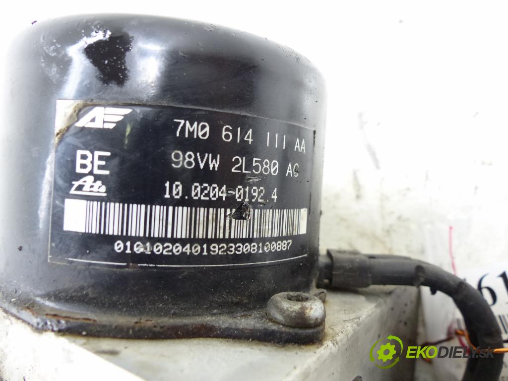 Vw Sharan I 1995-2010 1.9 TDI 110 HP  81 kW 1900 cm3  Pumpa ABS  (Pumpy ABS)