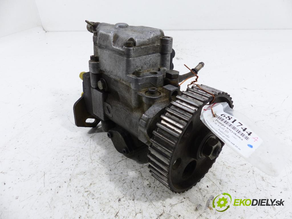 Vw Golf III 1991-1998 1.9 TDI 90 HP  66 kW 1900 cm3  Pumpa vstrekovacia  (Vstrekovacie čerpadlá)