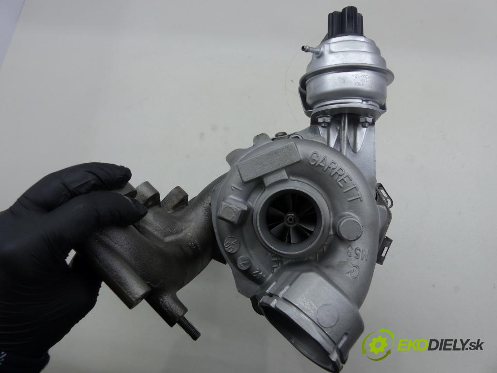Vw Passat B6 2005-2010 2.0 TDI 170 HP  125 kW 2000 cm3  Turbodúchadlo,turbo 757042-10 (Turbodúchadlá (kompletné))