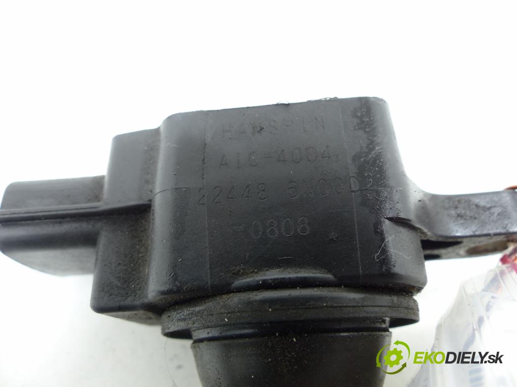 Nissan Primera P11 1996-2002 1.8 16V 114 HP  84 kW 1800 cm3  Cievka zapaľovacia  (Zapaľovacie cievky, moduly)