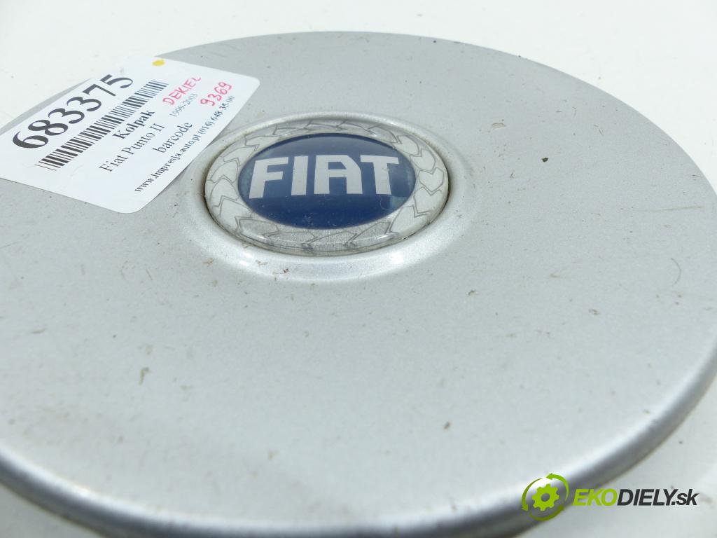 Fiat Punto II 1999-2010 1.9 JTD 80 HP  59 kW 1900 cm3  Puklica  (Puklice)