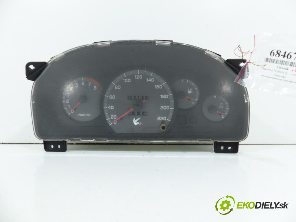 Daewoo Nubira II 1999-2003 2.0 16V 133 hp  98 kW 2000 cm3  prístrojovka  (Přístrojové desky, displeje)