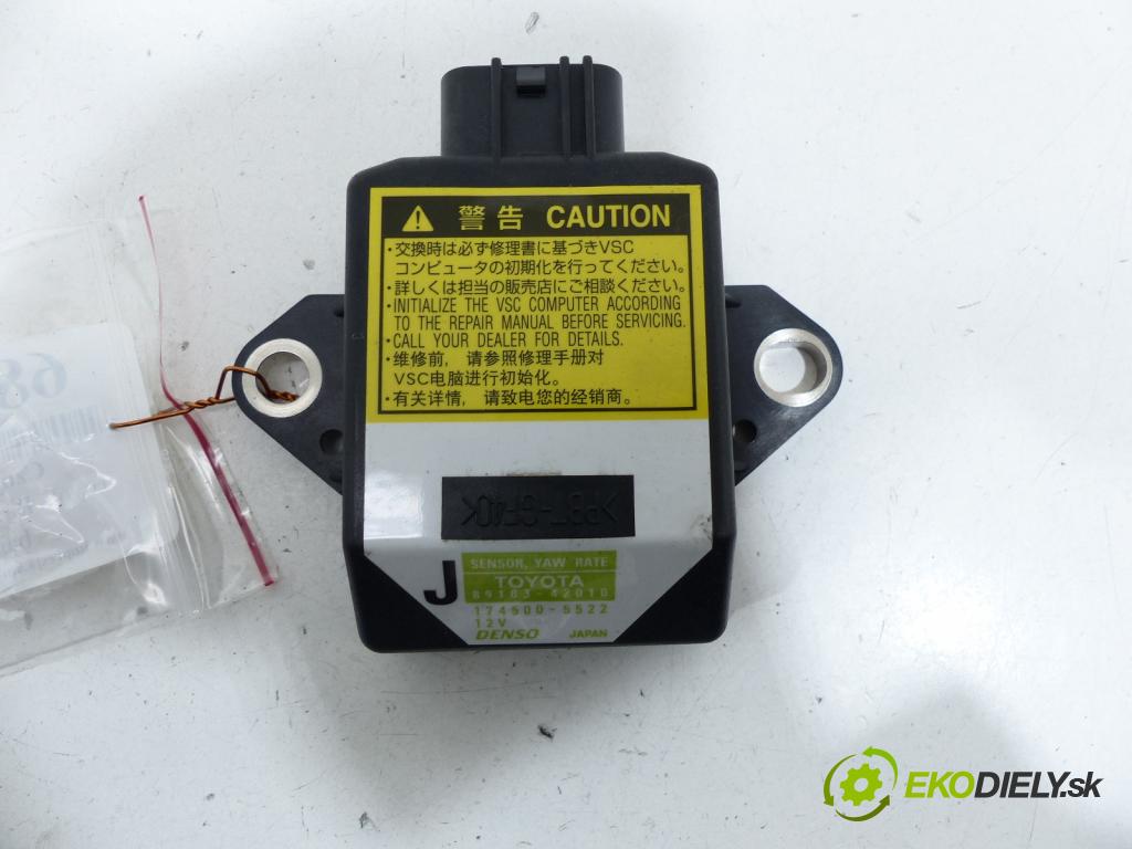 Toyota Rav4 III 2005-2012 2.4 16V VVTI 165 hp  121 kW 2400 cm3  snímač ESP