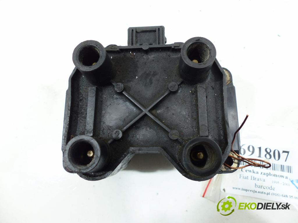Fiat Brava I 1995-2001 1.4 12V 80 HP  59 kW 1400 cm3  Cievka zapaľovacia  (Zapaľovacie cievky, moduly)