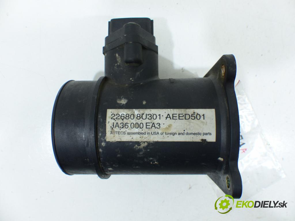 Nissan Sentra B15 00-06 1.8 16V 128 HP  94 kW 1800 cm3  Váha vzduchu  (Váhy vzduchu)