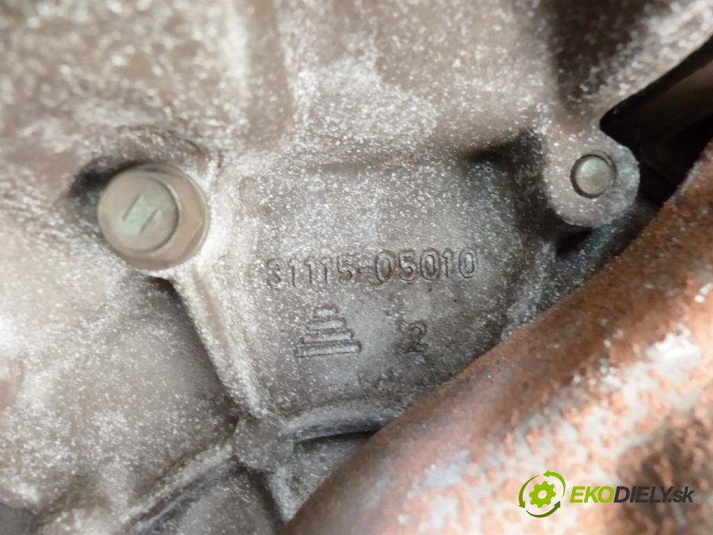 Toyota Avensis II T25 2003-2008 1.8 VVTI 16V 129 HP  95 kW 1800 cm3  Prevodovka - manuálne