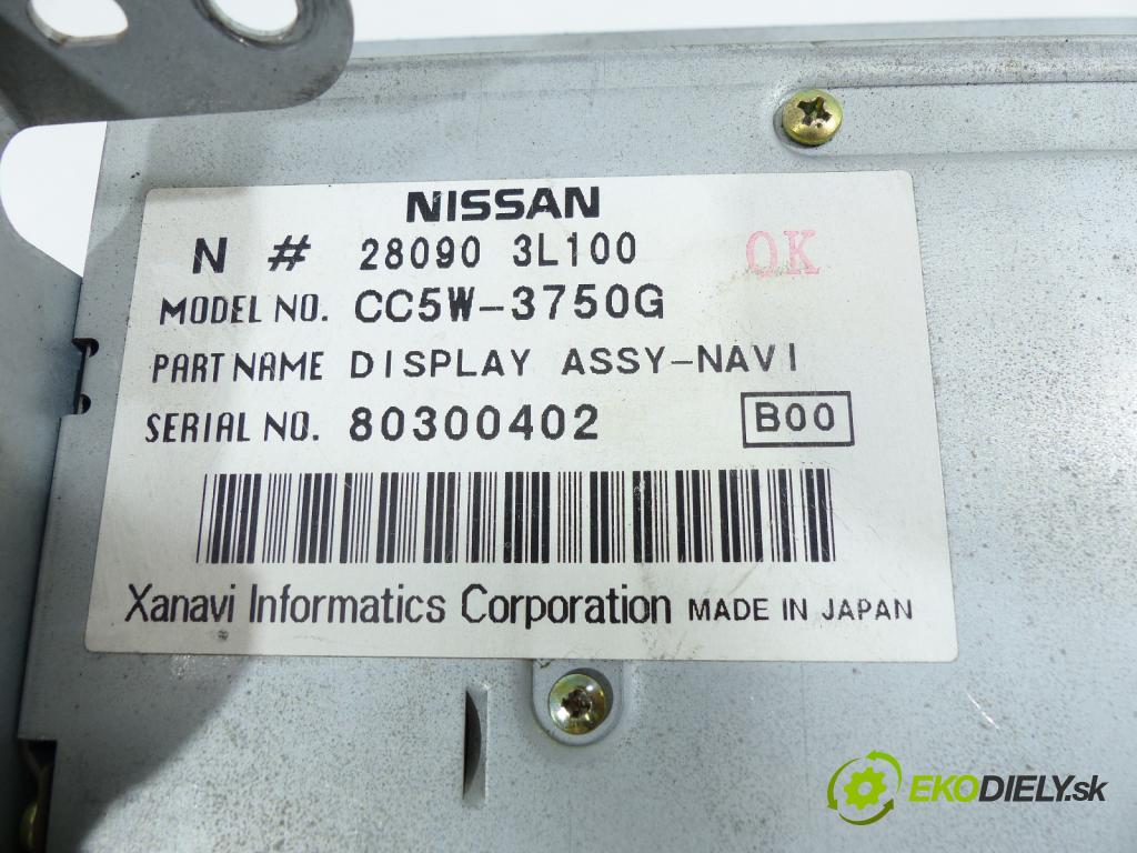 Nissan Maxima 3.0 V6 193 HP  142 kW 3000 cm3  RADIO  (Audio zariadenia)
