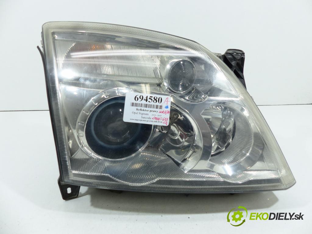 Opel Signum 3.0 CDTI V6 177 HP  130 kW 3000 cm3  Svetlomet pravy  (Pravé)