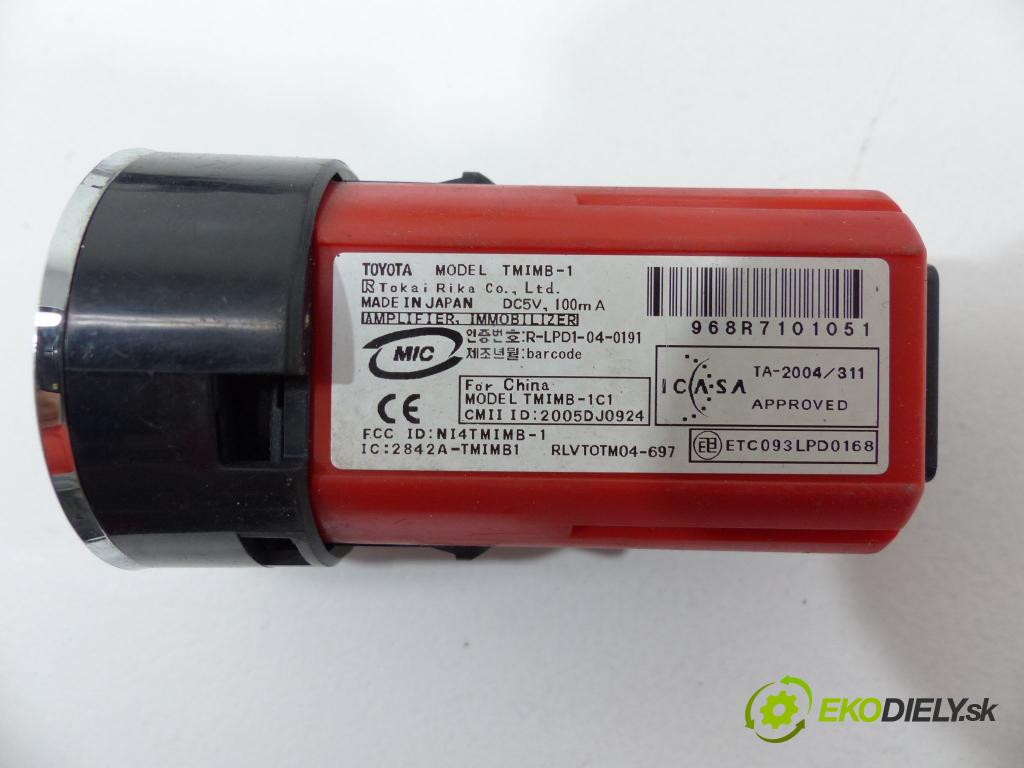 Toyota Corolla E15 2007-2014 1.6 VVTI 16V 124hp 91 kW 1600 cm3 Jednotka riadiaca