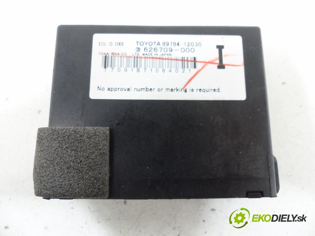 Toyota Corolla E15 2007-2014 1.6 VVTI 16V 124hp 91 kW 1600 cm3 Jednotka riadiaca