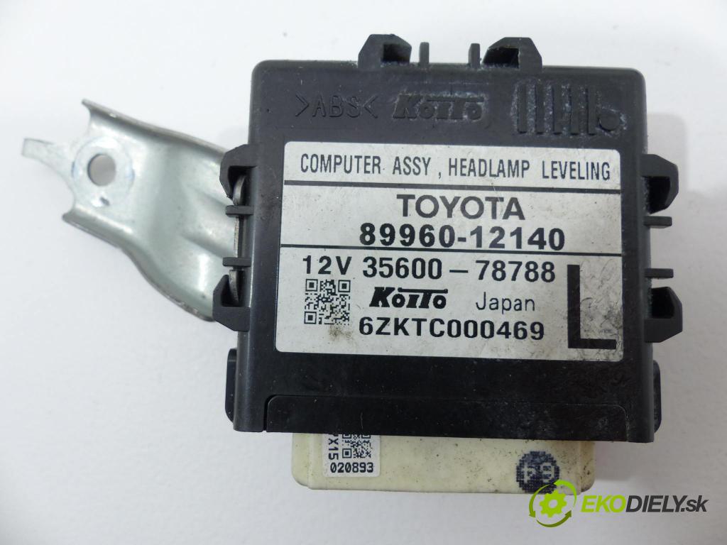 Toyota Corolla E15 2007-2014 1.6 VVTI 16V 124hp 91 kW 1600 cm3 Jednotka riadiaca