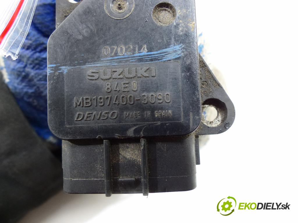 Suzuki Swift Mk6 2005-2010 1.5 16V 102 HP  75 kW 1500 cm3  Váha vzduchu  (Váhy vzduchu)