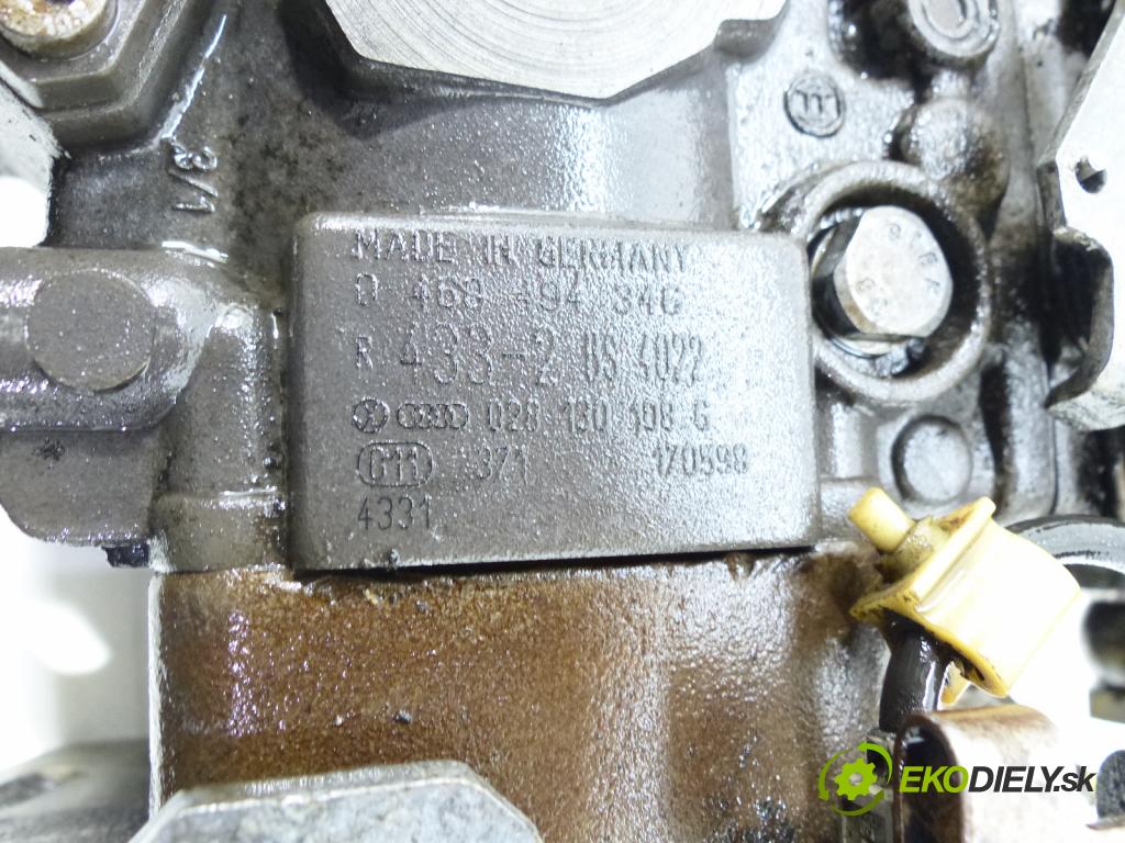 Vw Passat B4 1993-1997 1.9 TD 75 HP  55 kW 1900 cm3  Pumpa vstrekovacia  (Vstrekovacie čerpadlá)