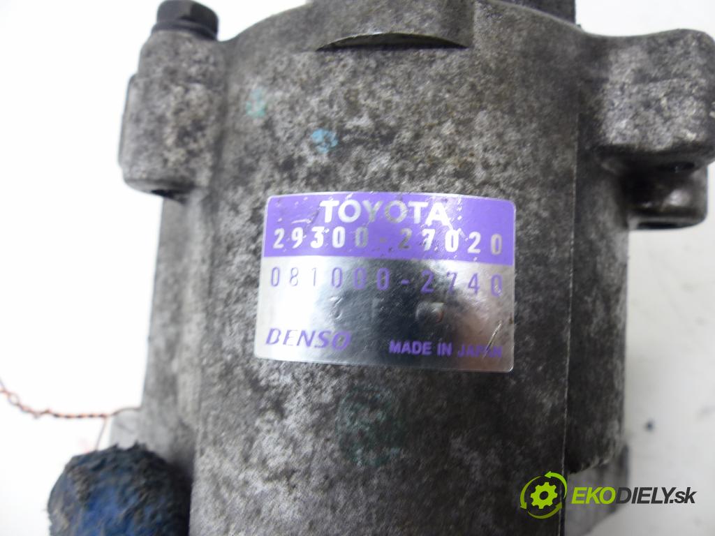 Toyota Corolla Verso II 2004-2009 2.0 D4D 116 hp  85 kW 2000 cm3  pumpa vakuová