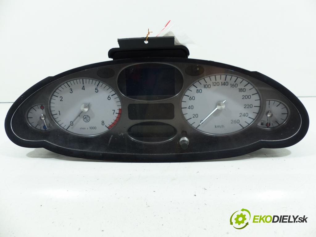 Rover 75 2.5 V6 190 HP  140 kW 2500 cm3  Prístrojovka  (Prístrojové dosky, displeje)