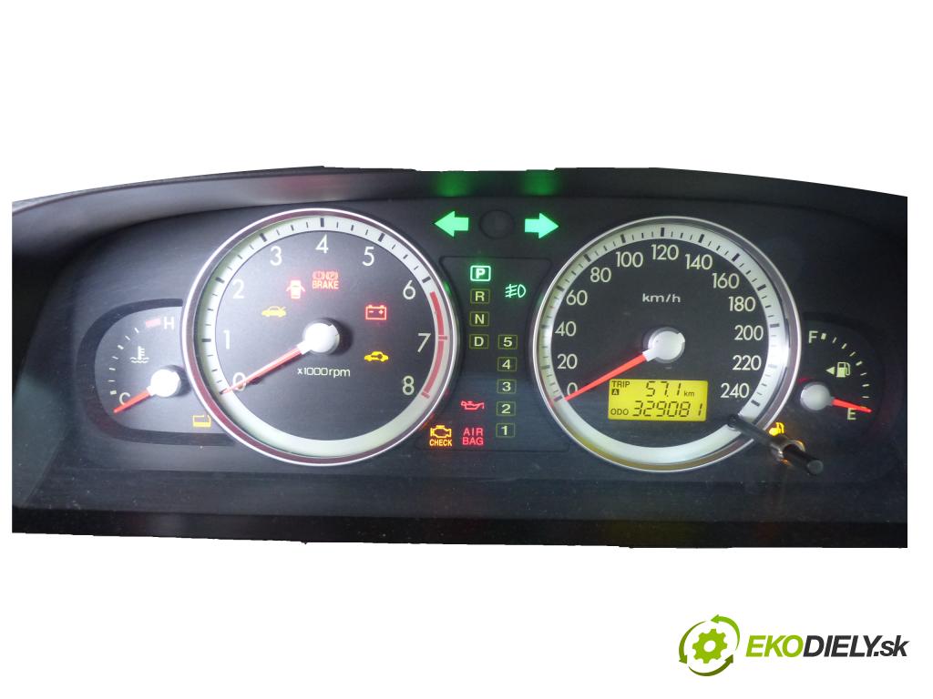 Kia Opirus / Amanti 3.5 V6 203km  149 kW 3500 cm3  prístrojovka  (Přístrojové desky, displeje)