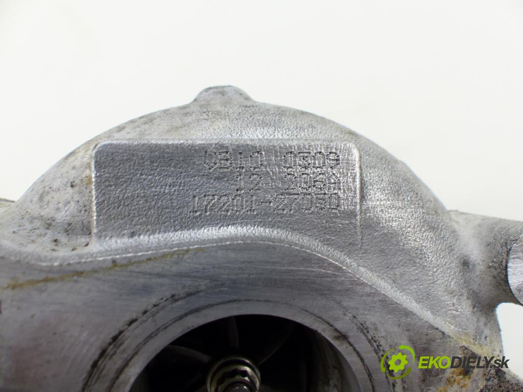 Toyota Corolla Verso I 2001-2004 2.0 D4D 90 hp  66 kW 2000 cm3  turbo  (Turbodúchadla (kompletní))